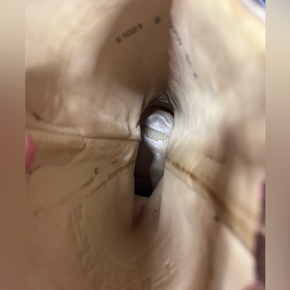 CORRAL WOMEN'S DIAMOND COWGIRL SNIP TOE TURQUOISE COGNAC BOOTS size 6 - Picture 8 of 11